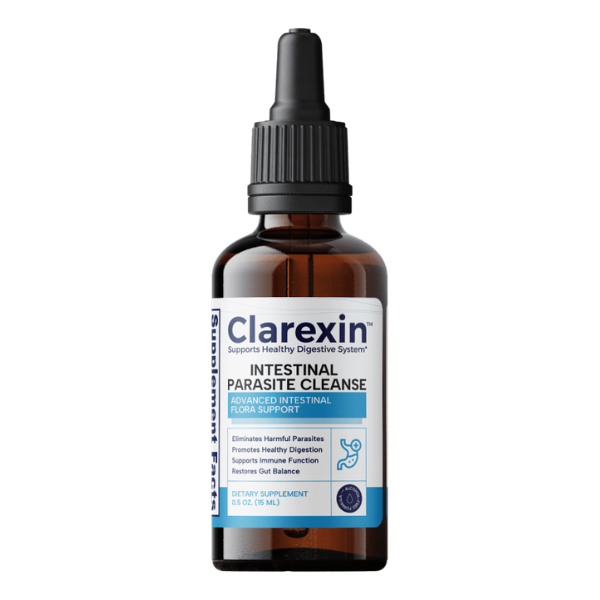 Clarexin Intestinal Parasite Cleanse Drops – natural formula to eliminate parasites and toxins